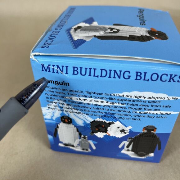 Impact Photographics - Penguin Mini Building Blocks Set - 47459 PUZZLE‎ NIB - Picture 6 of 7